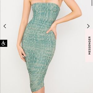 Strapless House of CB dress in a size Small.